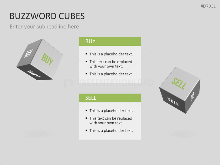 Buzzword Cubes