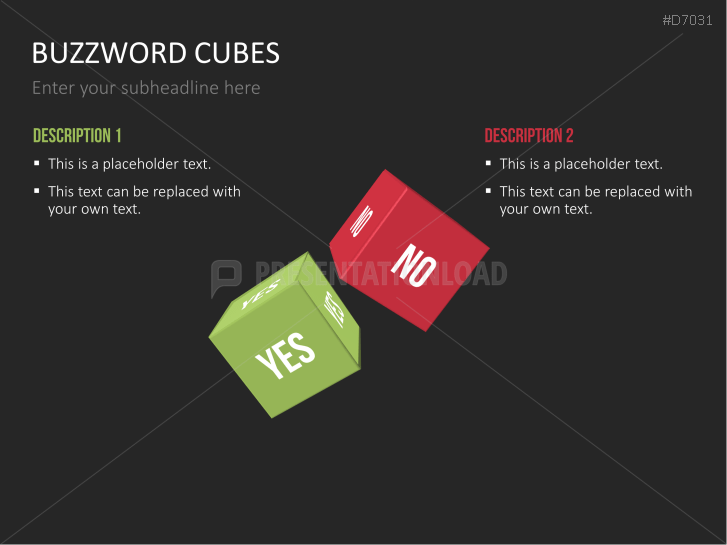 Buzzword Cubes