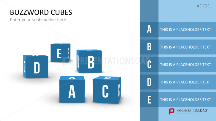 Buzzword Cubes