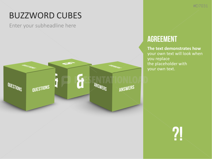 Buzzword Cubes