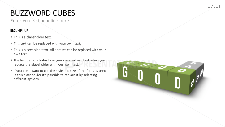 Buzzword Cubes
