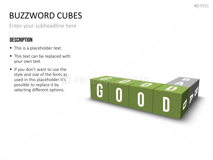 Buzzword Cubes