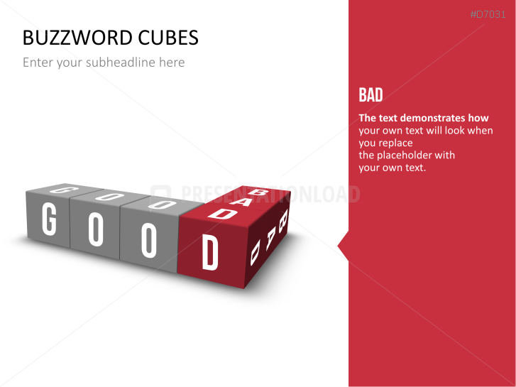 Buzzword Cubes