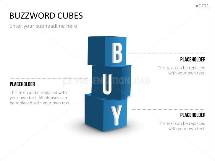 Buzzword Cubes