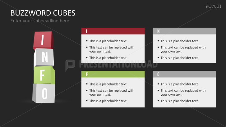 Buzzword Cubes