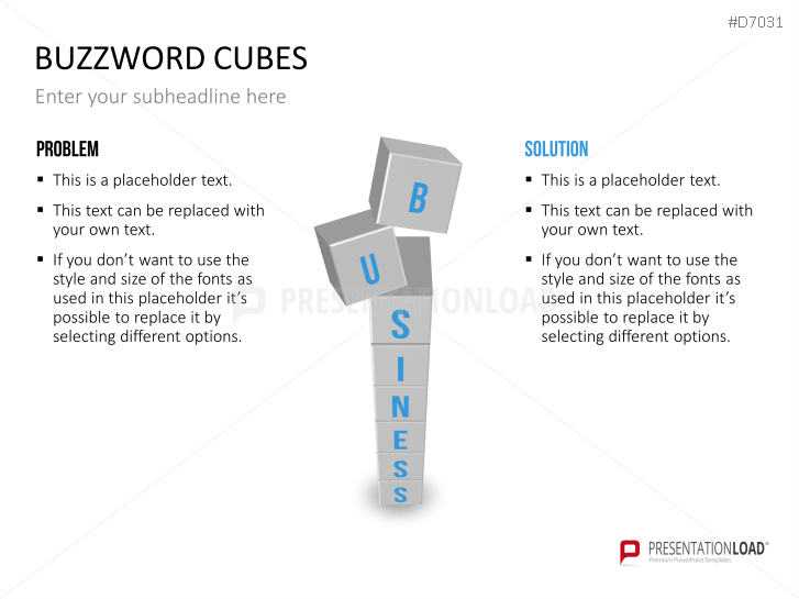 Buzzword Cubes