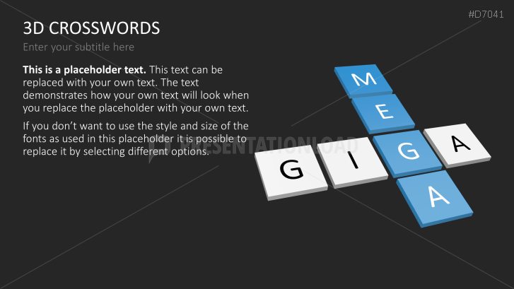 3D Crosswords