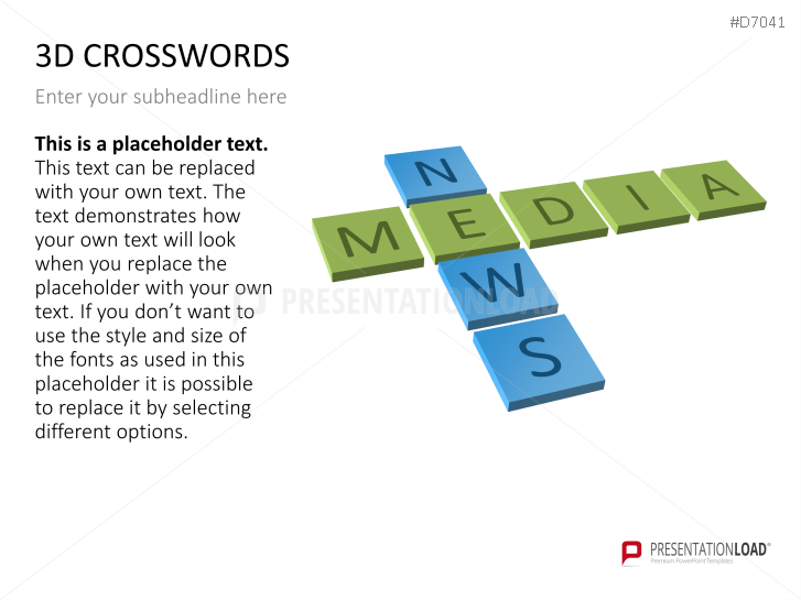 3D Crosswords