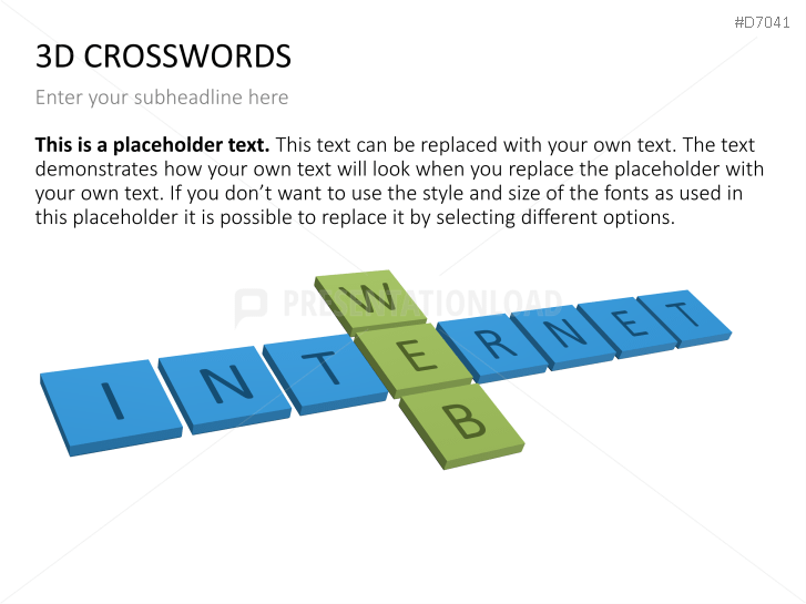 3D Crosswords