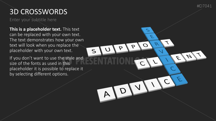 3D Crosswords