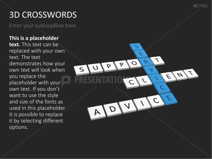 3D Crosswords