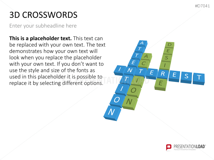 3D Crosswords