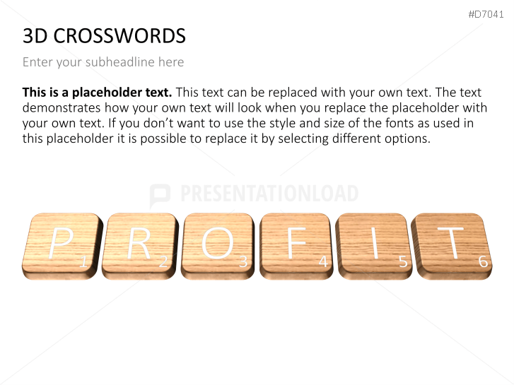 3D Crosswords