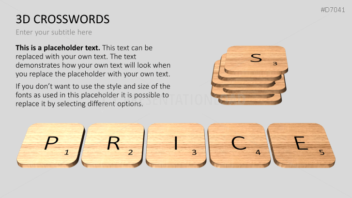 3D Crosswords