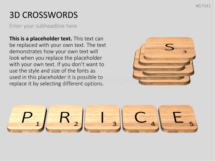 3D Crosswords