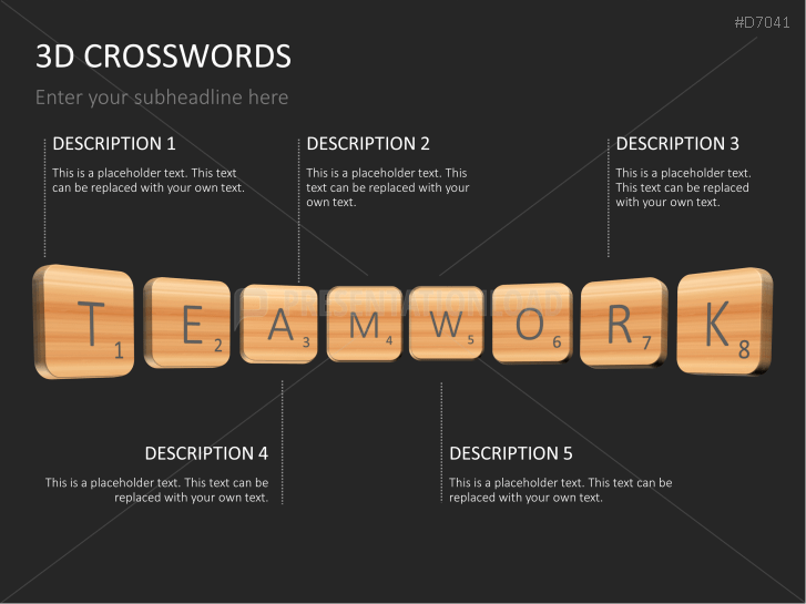 3D Crosswords