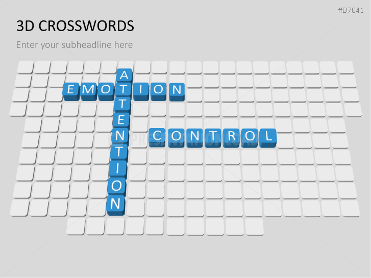 3D Crosswords