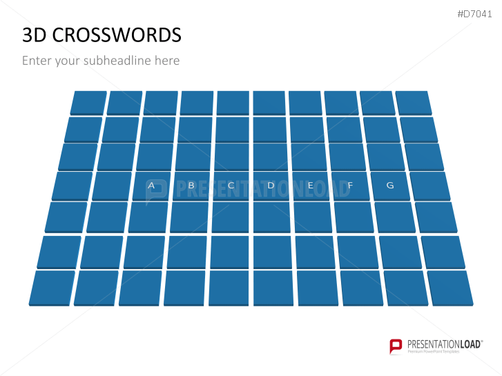 3D Crosswords