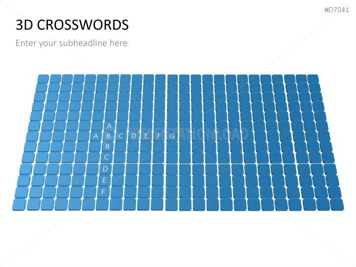 3D Crosswords