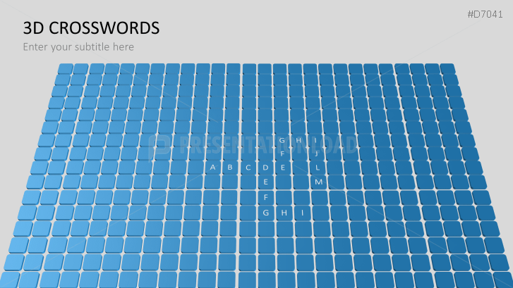 3D Crosswords