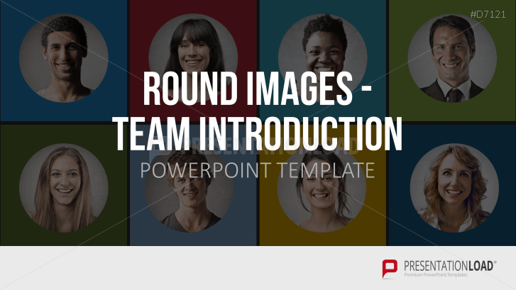 Powerpoint Team Bilder Rund Presentationload