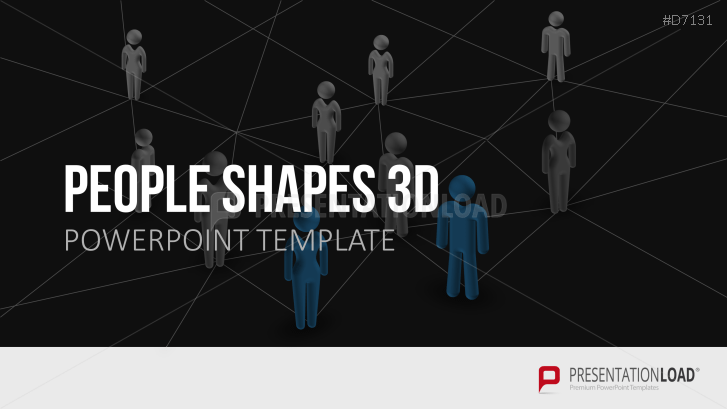 People Shapes 3D