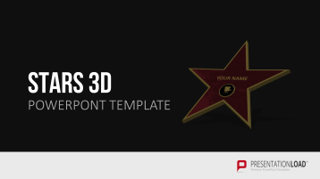 Sterne 3D _https://www.presentationload.de/sterne-3d-powerpoint-vorlage.html