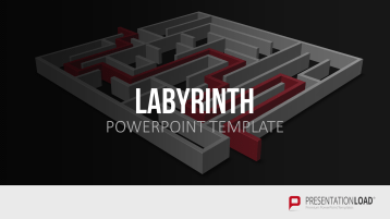 Labyrinth _https://www.presentationload.de/labyrinth-powerpoint-vorlage.html