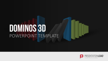 3D - Dominosteine _https://www.presentationload.de/dominosteine-3d-powerpoint-vorlage.html