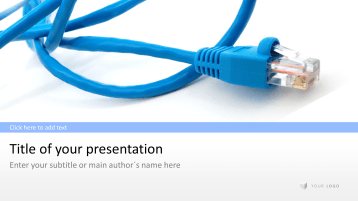 Netzwerk Kabel _https://www.presentationload.de/netzwerk-kabel-powerpoint-vorlage.html