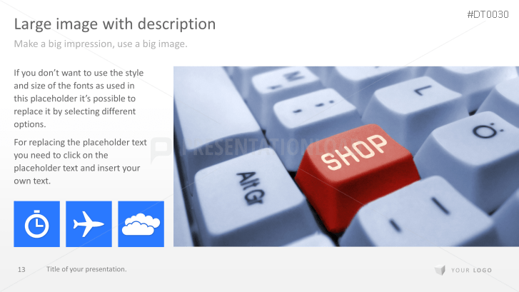 3D Button - Shopping