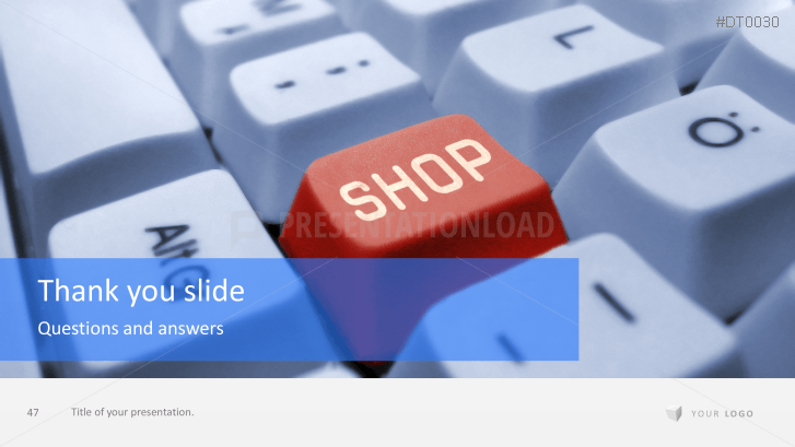 3D Button - Shopping