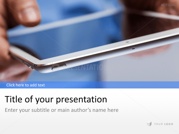 Tablet | PowerPoint Templates | PresentationLoad