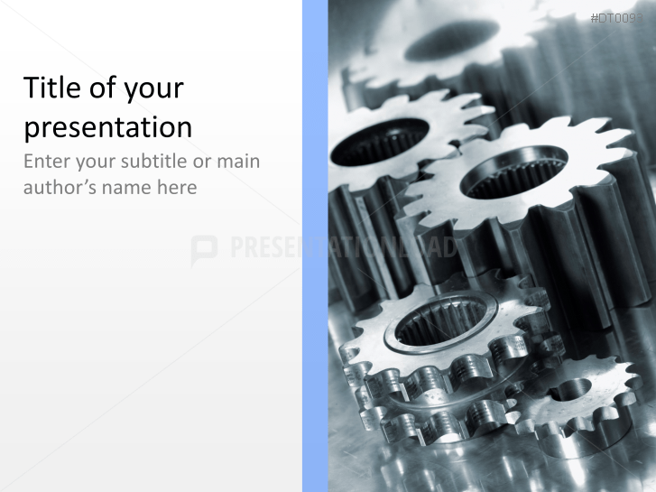 Zahnräder 3 | PowerPoint Vorlage | PresentationLoad