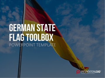 Germany-Federal States Flags _https://www.presentationload.com/flag-german-states-glasbuttons-powerpoint-template.html