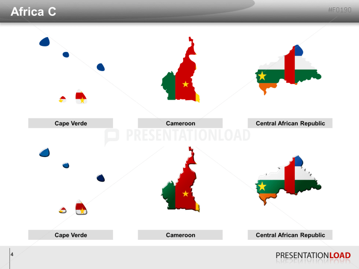 World Flags - Country outlines