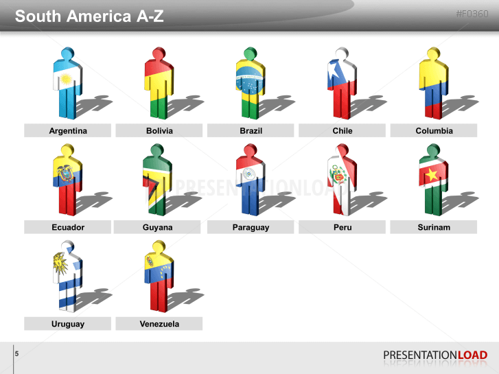 Americas Flags - Men figures