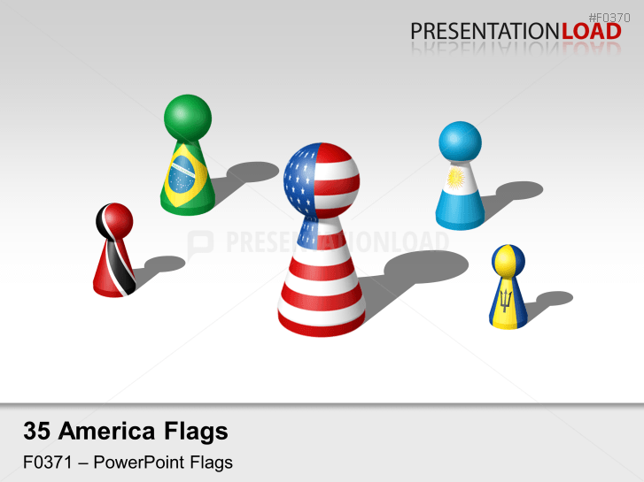 Americas Flags - Figures