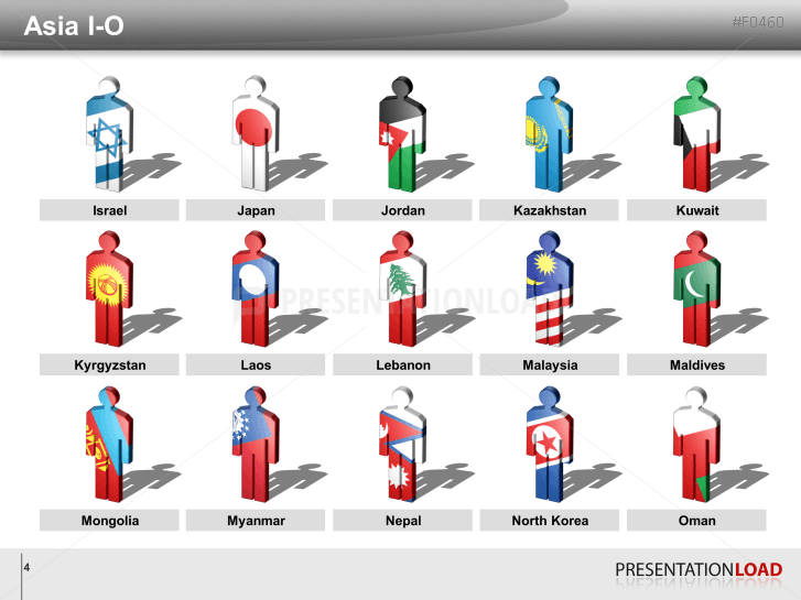 Asia & Pacific - Men figures