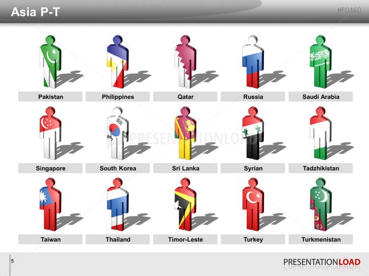 Asia & Pacific - Men figures