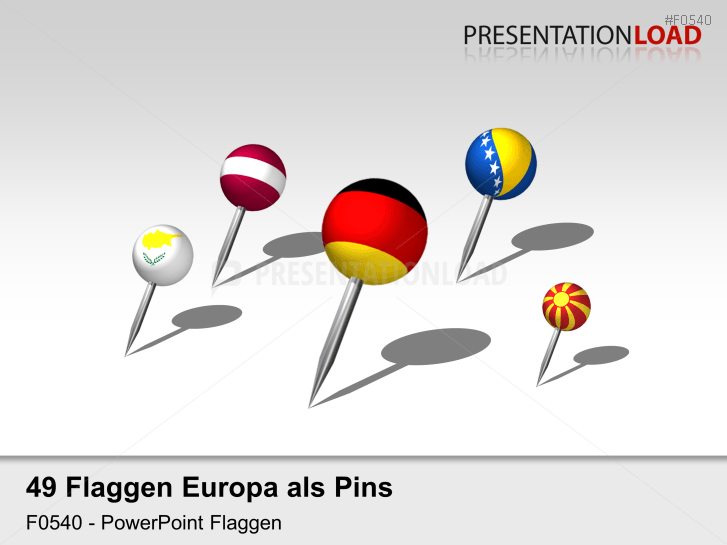Europa - Pins 3D