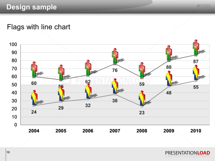 Europe Flags - Men figures