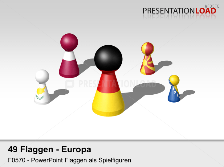 Europa-Set - Spielfiguren