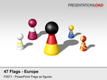 Europe Flags - Figures _https://www.presentationload.com/flag-europe-game-pieces-powerpoint-template.html