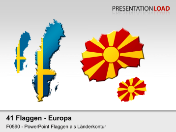 Europa - Flaggen Bundle | PresentationLoad