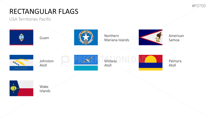USA States - Flags
