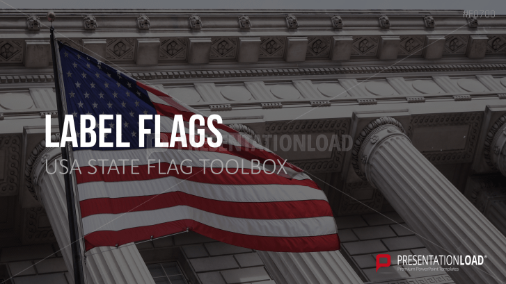 USA States - Flags