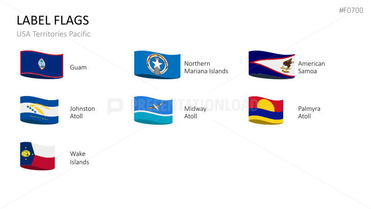 USA States - Flags