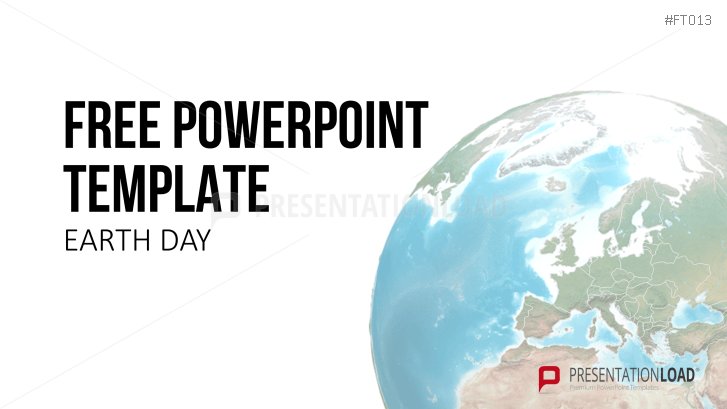 PresentationLoad Free PowerPoint Template Earth Day