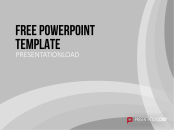 PresentationLoad | Free PowerPoint Template Colored Arches